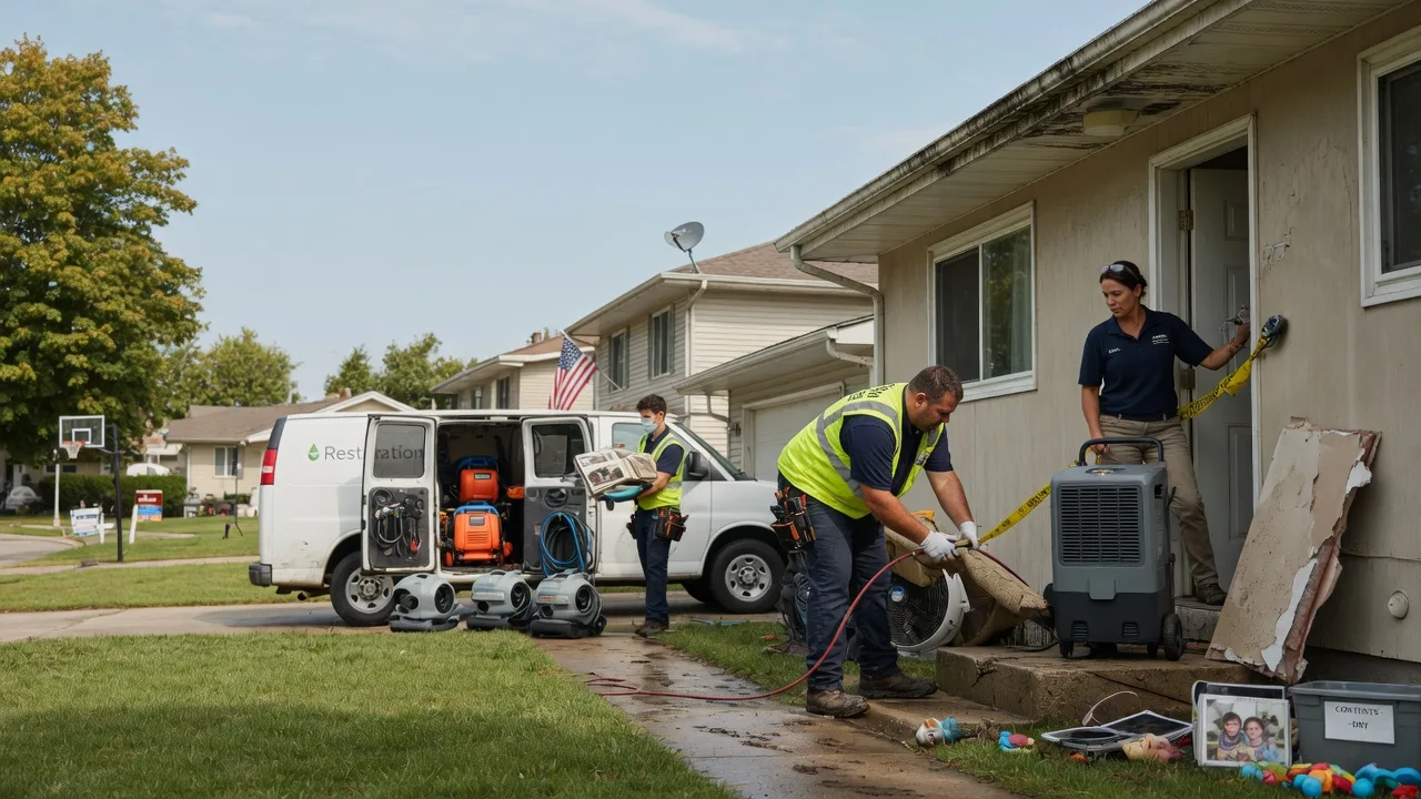 Water Damage Restoration in Stafford, KS near me